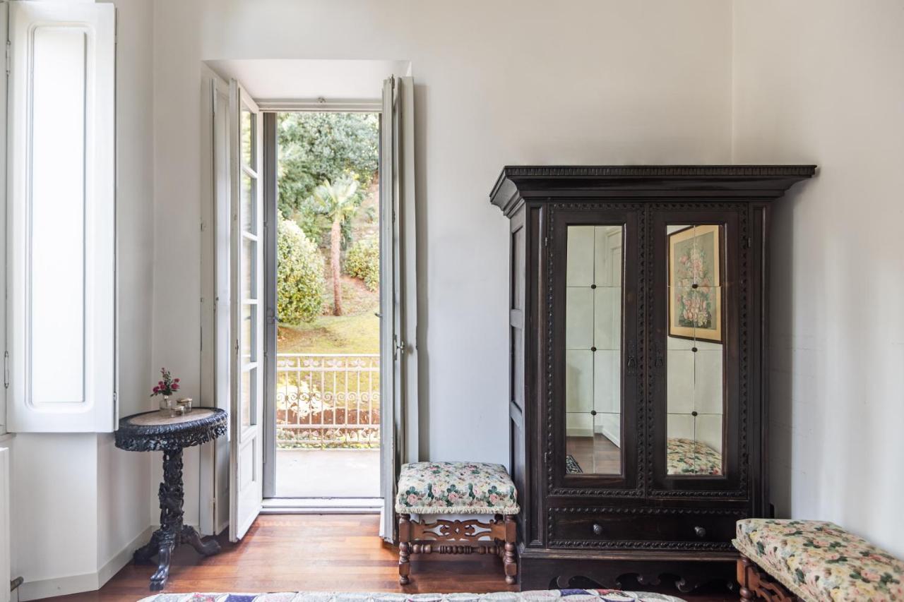Villa Niobe - Exclusive Lakefront Apartment With Private Beach Stresa Exterior foto